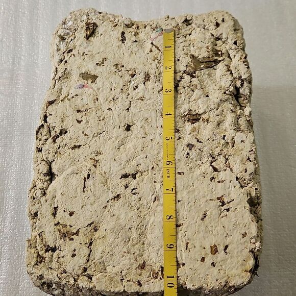 Unique Textured Paper Mache Stool - Picture 5 of 7